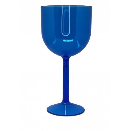 Taça de Gin Azul Cristal