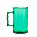 CANECO CHOPP VERDE CRISTAL FORTE