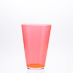 COPO MILK SHAKE LARANJA FLUORESCENTE