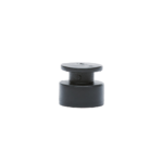 Cód. 63 - ISOLADOR ROLDANA 30 X 30 PRETO C_PREGO 14X21